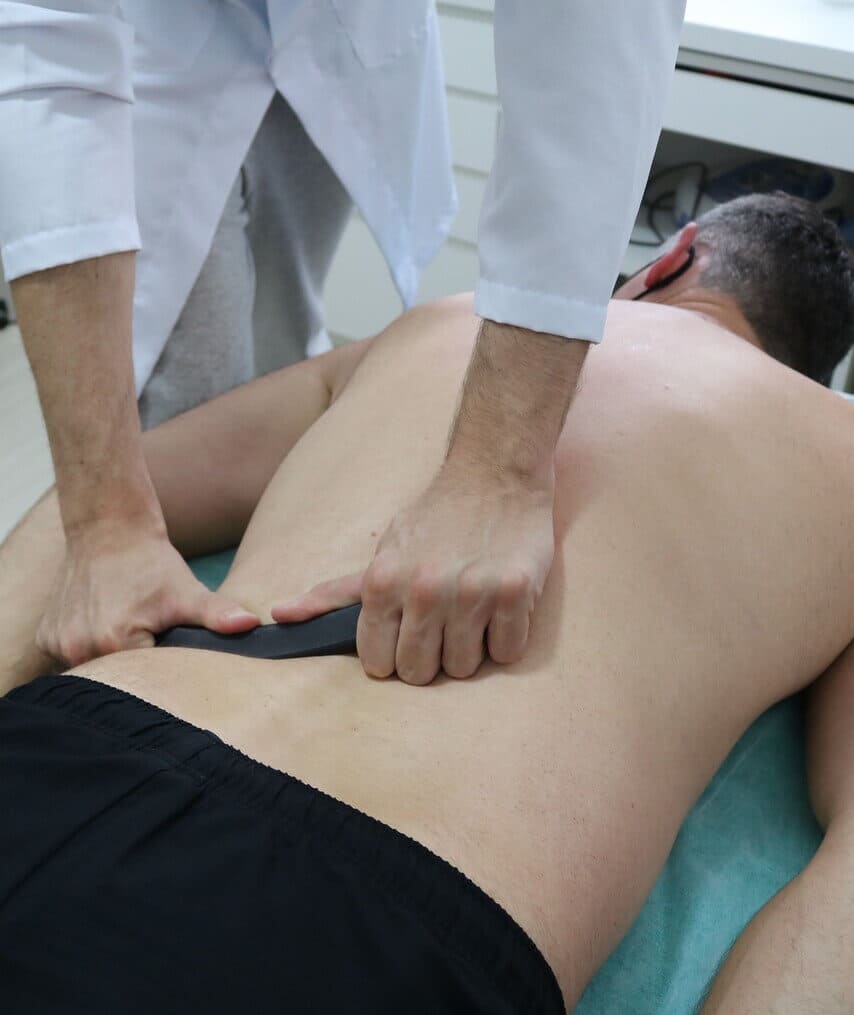 Liberação miofascial manual e instrumental